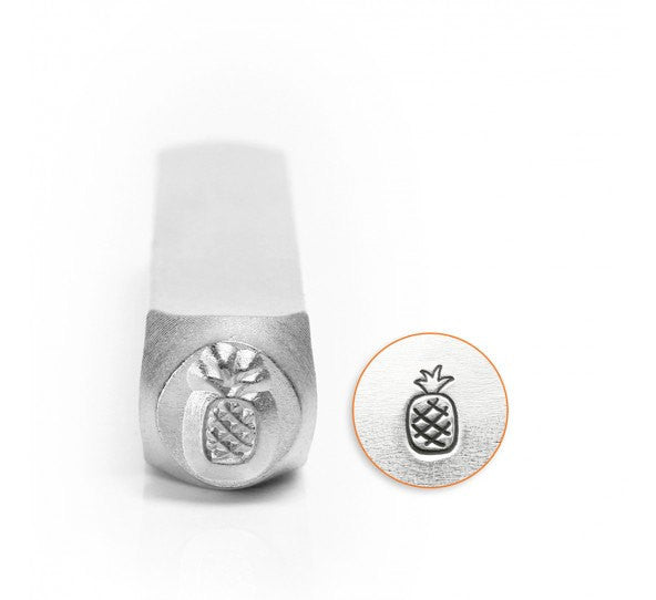 ImpressArt Metal Design Stamp,  6mm PINEAPPLE Outline  tol0427