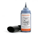 BLACK Stamp Enamel for blackening your metal stamping designs on any type of metal, 1.1oz bottle, waterbase, non-toxic, ImpressArt, tol0429