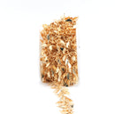 1 yard (3 feet) of GOLD PLATED LEAF Charm Link Chain  fch0321