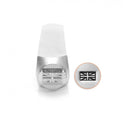 UK British FLAG Shape Metal Design Stamp, 6mm, ImpressArt, outline stamps, Union Jack flag, tol0440