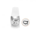 USA Shape Metal Design Stamp, 6mm, ImpressArt, state outline stamps, United States of America, tol0443