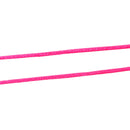 Satin Rat Tail Cord, Kumihimo Knotting Weaving Cord, NEON HOT PINK, 1.3mm, 100 meters (300+ feet) Spool, cor0086