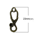 5 Bronze Tone STETHOSCOPE Charm Pendant, nurse charms, doctor charms, medical charms, chb0416