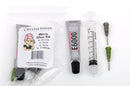 Micro Glue Kit for Rhinestone Bling, E6000 glue, glue syringe and 2 tips, Crystal Ninja, tol0449