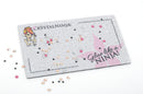 Neoprene Rhinestone Work Mat, Crystal Rhinestone Pick Up Mat, easily pick up crystals, Craft Work Pad, Crystal Ninja, 9" x 5.25", tol0451