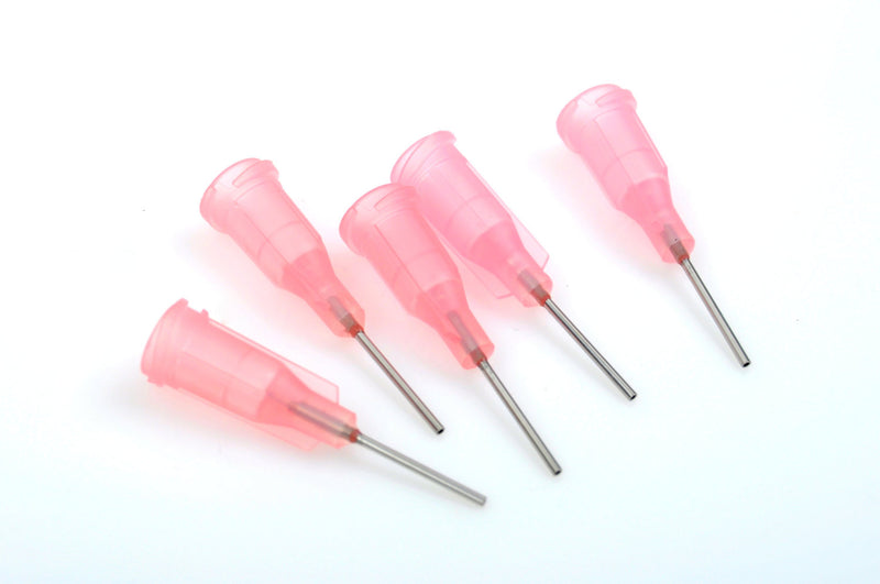 Luer Loc Replacement Tips for Glue, CrystalNinja Syringes, 20ga, 20 gauge, 6 pcs per package tol0448