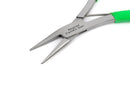 CHAIN NOSE Jewelry Pliers, Eco Friendly Recycled Stainless Steel Chain Nose Pliers, chain maille Green Non-slip Grip, Premium Grade, tol0462