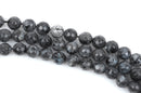 10mm BLACK LABRADORITE Beads, Round Gemstone Beads, Faceted, full strand, 36 beads per strand, glb0014