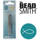 JESUS FISH Metal Design Stamp, 6mm, Ichthys Fish Metal Stamp, tol0496