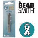 AWARENESS RIBBON Metal Design Stamp,  6mm, Cancer Awareness Metal Stamp,  tol0502