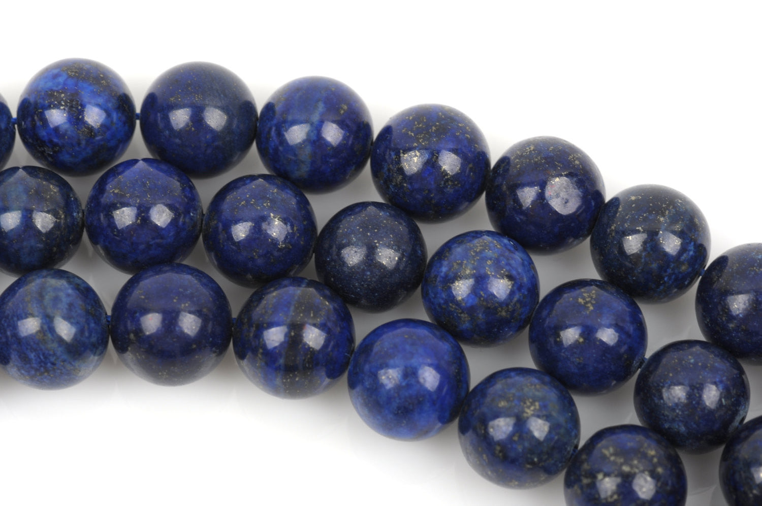 Half Strand Round LAPIS LAZULI Beads 4mm gla0003a