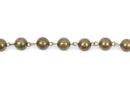 11 feet spool Bronze Round Bead Chain, Rosary Chain, Metal Ball Chain Beads are 10mm  fch0358b