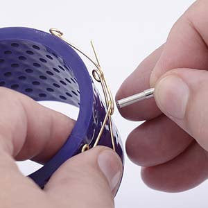 Wire Bangle Bracelet Jig with 20 Pegs, wire wrapping bangle bracelets or cuff bracelets, bracelet forming, wire working tool, tol0516