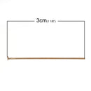 500 ROSE GOLD Metal Flat Head Pins, 3cm long, 30mm (1-1/4") 21 gauge, pin0094