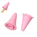4 Point Protectors for Knitting Needles, knitting needle tip guards, silicone, knt0097