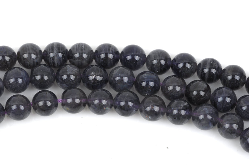 4mm GREY IOLITE Round Gemstones Beads, full strand, about 95 beads, gio0006