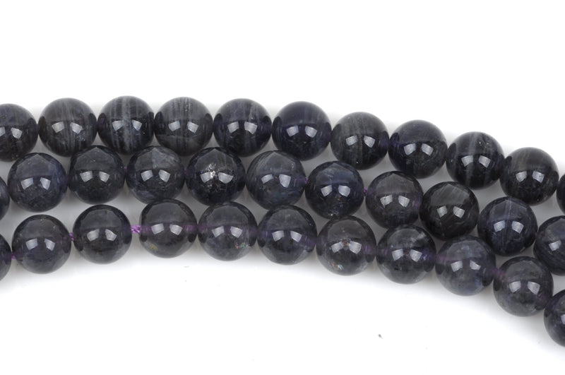 6mm GREY IOLITE Round Gemstones Beads, full strand, about 66 beads, gio0005