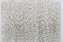 1 yard (3 feet) Silver Plated Rolo Chain, Round Rolo Links are 3mm, fch0399a