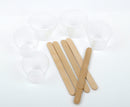 ICE RESIN Mixing Cups and Sticks Refill Kit, 5 plastic cups and 5 stir sticks, adh0030