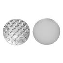 18mm MERMAID FISH Scale Cabochons, Round Resin Metallic, metallic silver, 10 pieces, 11/16"  cab0420