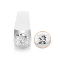 ImpressArt Metal Design Stamp,  6mm POODLE Dog Stamp, tol0545