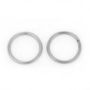 50 PCs 12mm STAINLESS STEEL Heavy Thick Open Jump Rings 16 gauge wire Findings, jum0170a