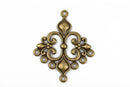 10 CHANDELIER CONNECTOR Charms, Bronze Multi-Strand Chandelier Necklace or Earrings Charms, 1 to 7 connector link, chb0434