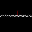 Thin Silver Plated Cable Link Chain 10 meters (30 feet), Fine Chain, 2.1mm x 1.6mm fch0392