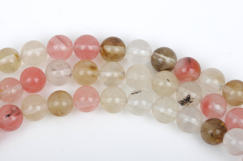 4mm CHERRY QUARTZ Round Beads, full strand, about 95 beads, gqz0089