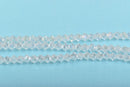 3mm CLEAR AB Bicone Glass Crystal Beads, Transparent Faceted Beads, about 100 beads, bgl1470