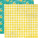 Simple Vintage Lemon Twist COLLECTION KIT by Simple Stories - 12x12" Pieces, Bright Paper Pack and Stickers for Scrapbooking, junk journaling pap0040