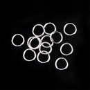50 pcs 8mm silver jump rings open 21ga jum0211a