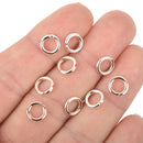 8mm Rose Gold Jump Rings 14ga, x25 jum0213a