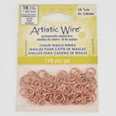 7.5mm Jump Rings COPPER 18ga 1mm, 110pcs, jum0246