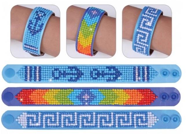 Diamond Dotz BRACELETS SYMBOLIC Rhinestone Facet Painting Kit, Set of 3, kit0207