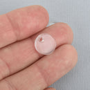 25 CLEAR 1/2" Circle Charms Blanks Laser Cut Acrylic Disc Lca0570b