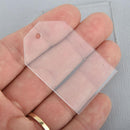 5 CLEAR TAG 2" Ornament Blanks, Vinyl Blanks Laser Cut Acrylic Blanks, Lca0572
