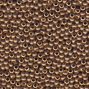 6/0 Metal Seed Beads, Gilding Matte Gold, Round, MT6-GLMMT, bsd0852