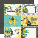 Simple Vintage Lemon Twist COLLECTION KIT by Simple Stories - 12x12" Pieces, Bright Paper Pack and Stickers for Scrapbooking, junk journaling pap0040