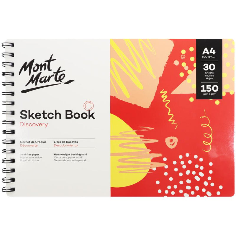 Discovery Sketch Book A4 (8.3 x 11.7in) 30 Sheets 150gsm pap0010