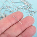 300 Stainless Steel Ball Ball Head Pins, 3/4" long (20mm) 20 gauge, silver ball head pins, pin0118