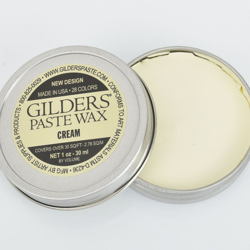 CREAM Gilders Paste, Wax Patina Paint,  Wax Gilders Paste, 1 oz, 30ml, pnt0039