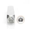 ImpressArt Metal Design Stamp,  6mm LOTUS FLOWER   tol0160