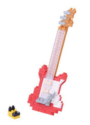 Electric Guitar Red Nanoblock Set, NBC171 nan0013