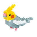 Cockatiel Bird Nanoblock Set, NBC075 nan0005