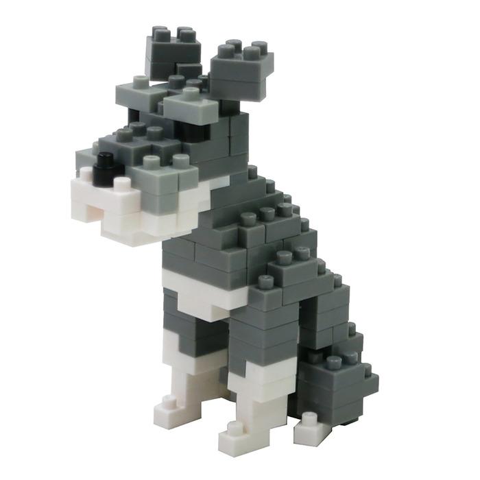 Schnauzer Dog Nanoblock Set, NBC120 nan0017
