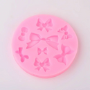 BOWS Resin Mold, Silicone Mold to make shaped cabochons, reusable mold makes 8 shapes, tol0772