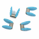 8 Bead Buddy Mini Bead Bugs, Spring Bead Stoppers, Mini Wire Clamps, Keeps beads from sliding off cord or wire, tol0795