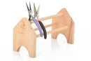 Wood Plier Rack, Tool Storage Rack, Etsy Shop Supplies, Jewelry Making Tools, tol0799