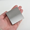 Steel Bench Block for metal stamping, small 2.5" square, 3/4" thick, tol0873